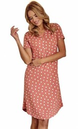 Koszula nocna Ivy 3129 ceglasta