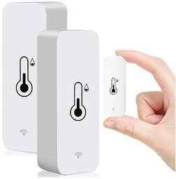Inteligentny zestaw 2x czujnik WiFi Alogy temperatury