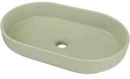 COMAD Umywalka nablatowa RIVER 2 OLIVE GREEN MATT