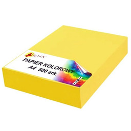 Papier kolorowy A4 80g żółty intensywny v2 3317-100