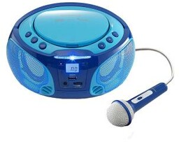 Lenco SCD-650 Niebieski Radioodtwarzacz CD