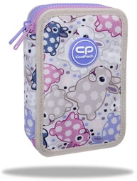 Piórnik 2-komorowy z wyposażeniem Coolpack Jumper 2 White
