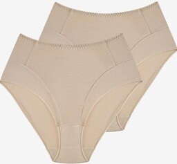 Figi damskie bambusowe (2 pack) z wysokim stanem