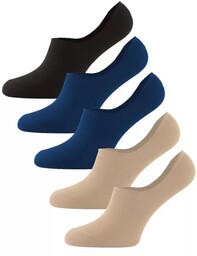 TODO SOCKS Zestaw 5 PAR gładkich, bawełnianych mikrostopek