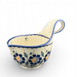 Kokilka, czerpak, miska z rączką 500 ml Jasny