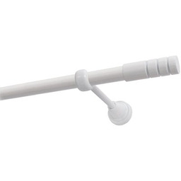 DECASTYL Karnisz Techno pojedynczy 160 cm Biały