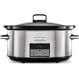 CROCKPOT Wolnowar CSC063X Czarno-srebrny