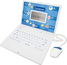 Lexibook, Edukacyjny i dwujęzyczny laptop hiszpański/angielski, zabawka