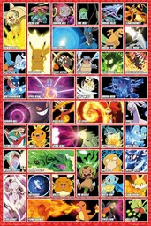 empireposter Pokemon  Moves  plakat do gry
