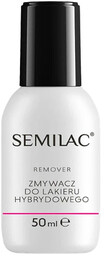 Semilac Remover, zmywacz lakieru hybrydowego, 50ml