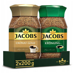 Jacobs Cronat Gold & Krönung Kawa rozpuszczalna 200