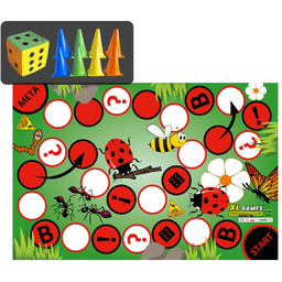 Gra Wielkoformatowa XL - Biedronka (mata + pionki