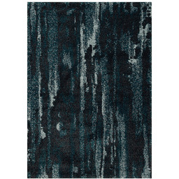 Dywan Softness near black/peacock blue 120x170cm, 120x170cm