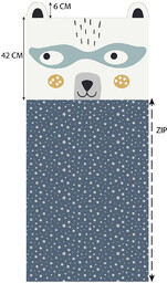 Śpiwór Dziecięcy Z Zamkiem, 142 X 62 Cm