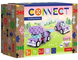 TREFL Klocki plastikowe Connect 2w1 Kamper / Urocze