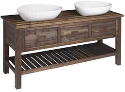 Sapho BRAND szafka pod umywalkę 160x73x50cm świerk bejcowany