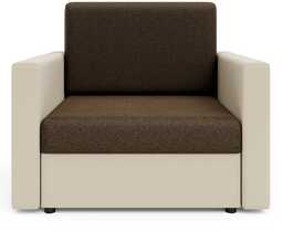 Elior Sofa amerykanka brązowy + beż - Dayton
