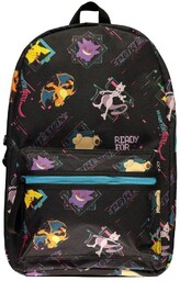 Plecak szkolny dla chłopca, Pokemon, czarny, Difuzed