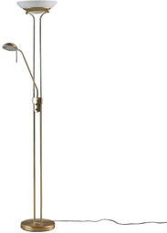 Lindby - Yveta Lampa Podłogowa Brass/White