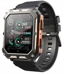 Smartwatch Męski Rubicon RNCF27 Black/orange