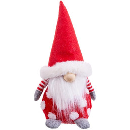 BigBuy Christmas Ozdoba Świąteczna Czerwony Wielobarwny Drewno Piaskowy