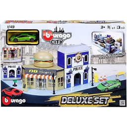 Bburago - 1/43 zestaw Bburago City + 2