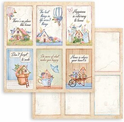 Stamperia International Scrapbooking Double Face Sheet - Create