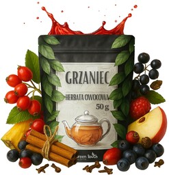 Grzaniec mieszanka 50 g - herbata owocowa rozgrzewająca