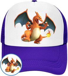 CZAPKA Z DASZKIEM POKEMON PIKACHU DLA DZIECI SIATKA