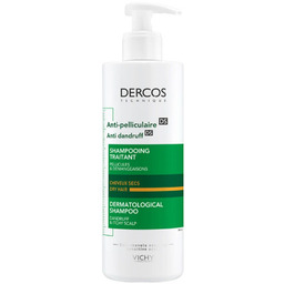 VICHY Dercos szampon przeciwłupiezowy do włosów suchych 390ml
