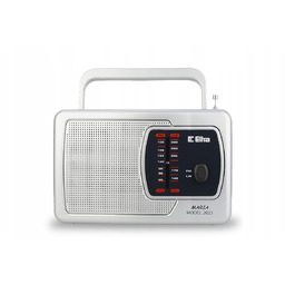 Radio kuchenne odbiornik Eltra Maria Fm srebrne antena