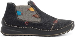 Sztyblety Rieker 51592-00 Czarny