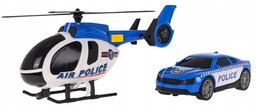 Zestaw Helikopter + Autko Policja