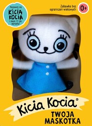 Kicia Kocia, maskotka pluszowa w pudełku, 17 cm