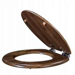 Uniwersalna deska sedesowa Mdf Orzech odcienie brązu beżu