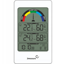 Stacja Pogody Elektroniczna Pogodynka LCD Rcc Termometr Higrometr
