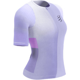 COMPRESSPORT Koszulka triathlonowa damska STREAM SS TRI TOP