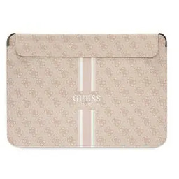 Guess 4G Printed Stripes GUCS14P4RPSP 14" Różowy Etui
