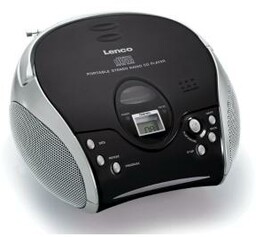 Lenco SCD-24 Czarny Radioodtwarzacz CD
