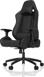 Milagro Ergonomiczny fotel S-line z czarnej ekoskóry