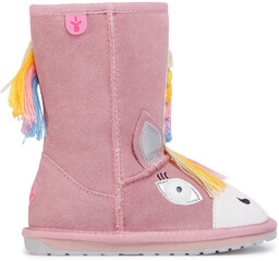 Śniegowce EMU Australia Magical Unicorn K12408 Różowy