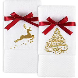 Quera 2-pak świątecznych ręczników do rąk Boże Narodzenie