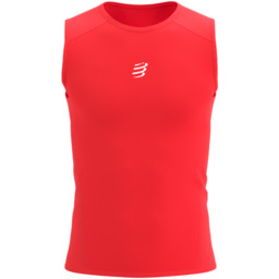 COMPRESSPORT Koszulka biegowa męska TRAIL RACING TANK fluo