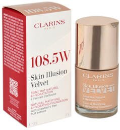 Clarins, Podkład Skin Illusion Velvet Foundation 108.5W, 30