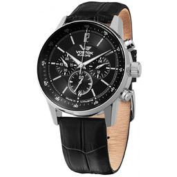 Zegarek Męski Vostok Europe VK63-560A690 czarny