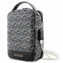Guess GCube Stripes GUHBHGCFSEK Czarny Organizer