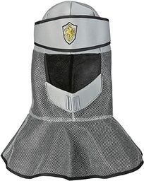 Widmann 03585 kask rycerski dla dorosłych, srebrny