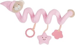 Duffi Baby Pluszowe zwierzątko Spirala różowa Master Baby