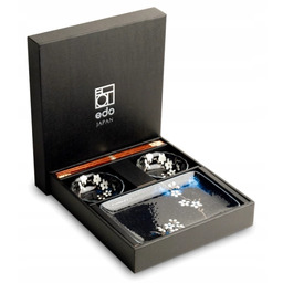 Japoński zestaw do sushi Sakura Anemone blue, 6