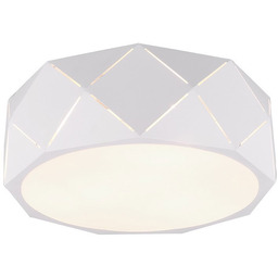 Lampa sufitowa 50 cm 3xE27 nowoczesna biała ZANDOR